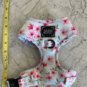 Sassy Woof Floral Dog Harness size XS